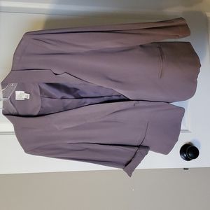 Lauren Conrad casual blazer soft dusty purple size 14, worn and washed once